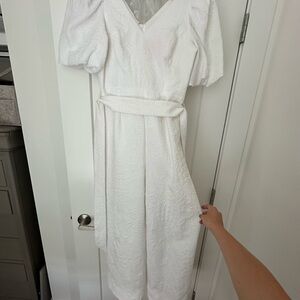 Lilly Pulitzer White Textured jumpsuit